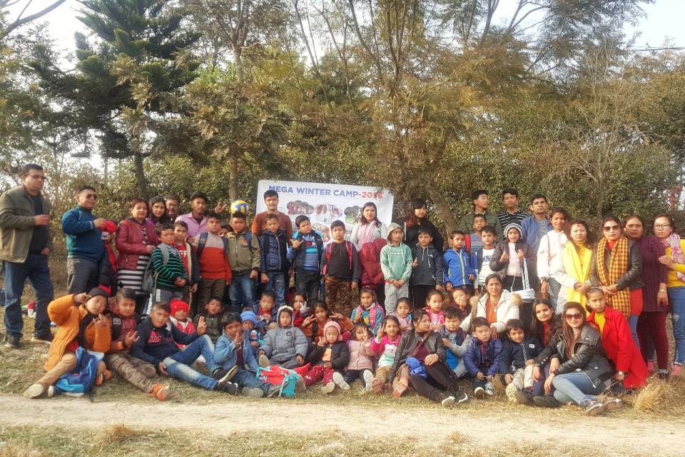 Nepal Mega School-Winter Camp