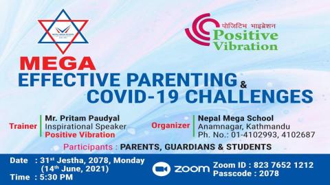 MEGA Webinar: Effective Parenting & COVID-19 Challenges