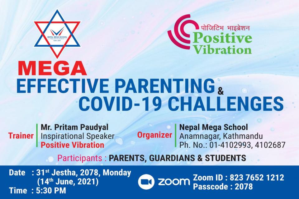 Webinar: MEGA Effective Parenting & COVID-19 Challenges