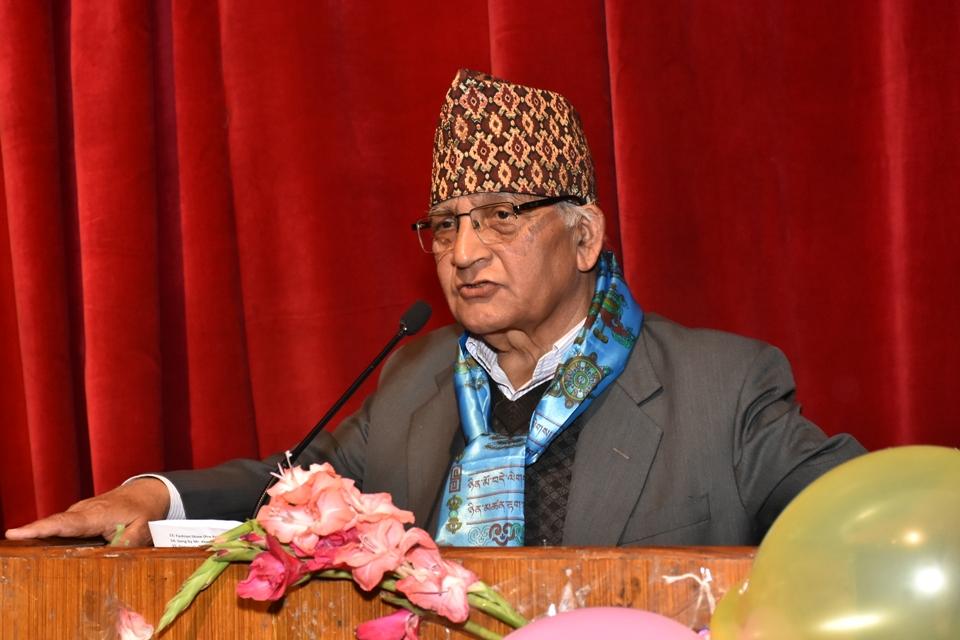 Nepal Mega School - Chairman Prof. Dr Homnath Bhattarai